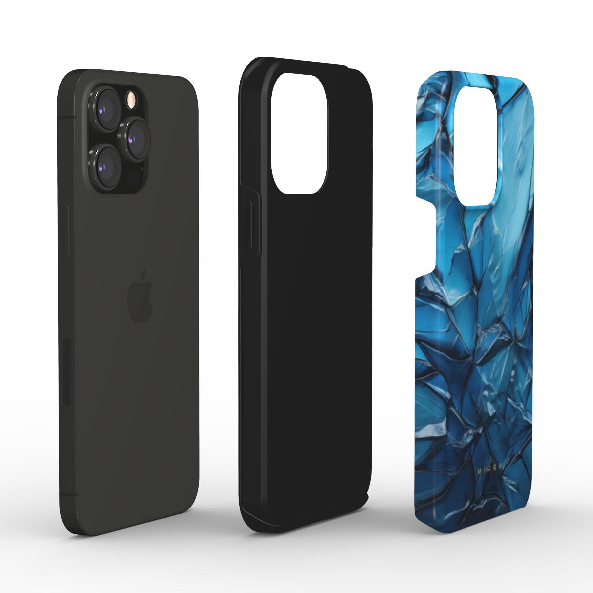 Icy Crystal Planet - Tough Phone Case