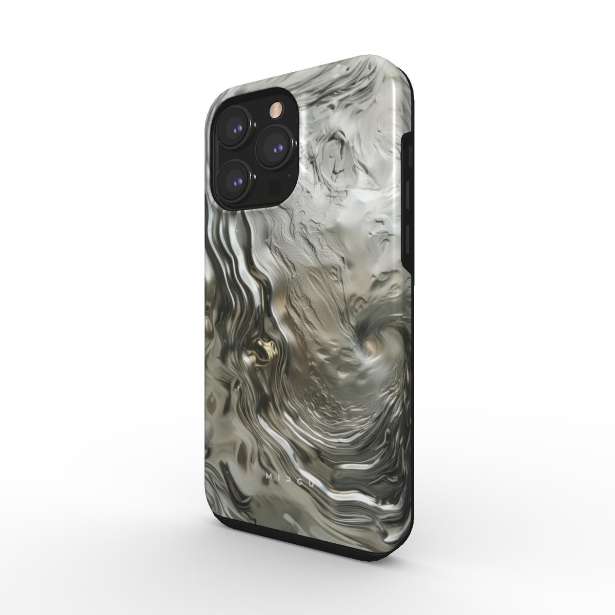 Silver Twists - Tough Phone Case