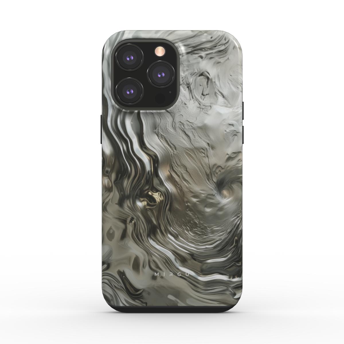 Silver Twists - Tough Phone Case