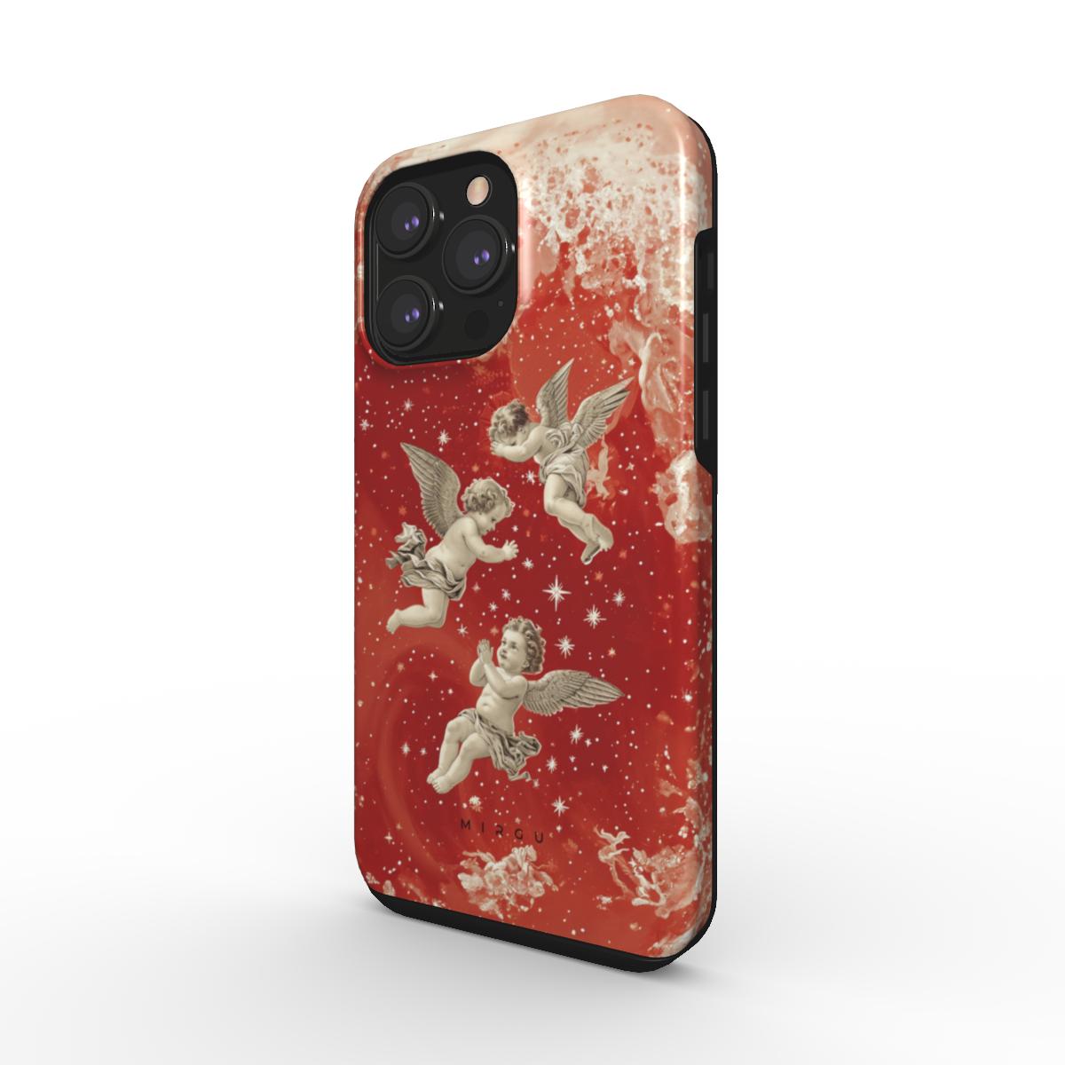 Cupid's Celestial Serenade - Tough Phone Case