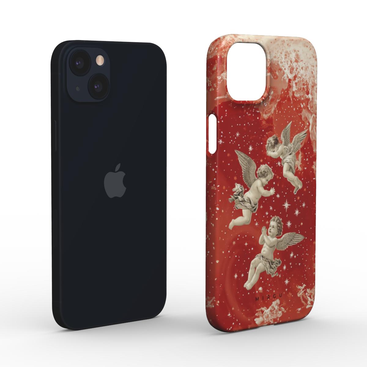 Cupid's Celestial Serenade - Snap Phone Case