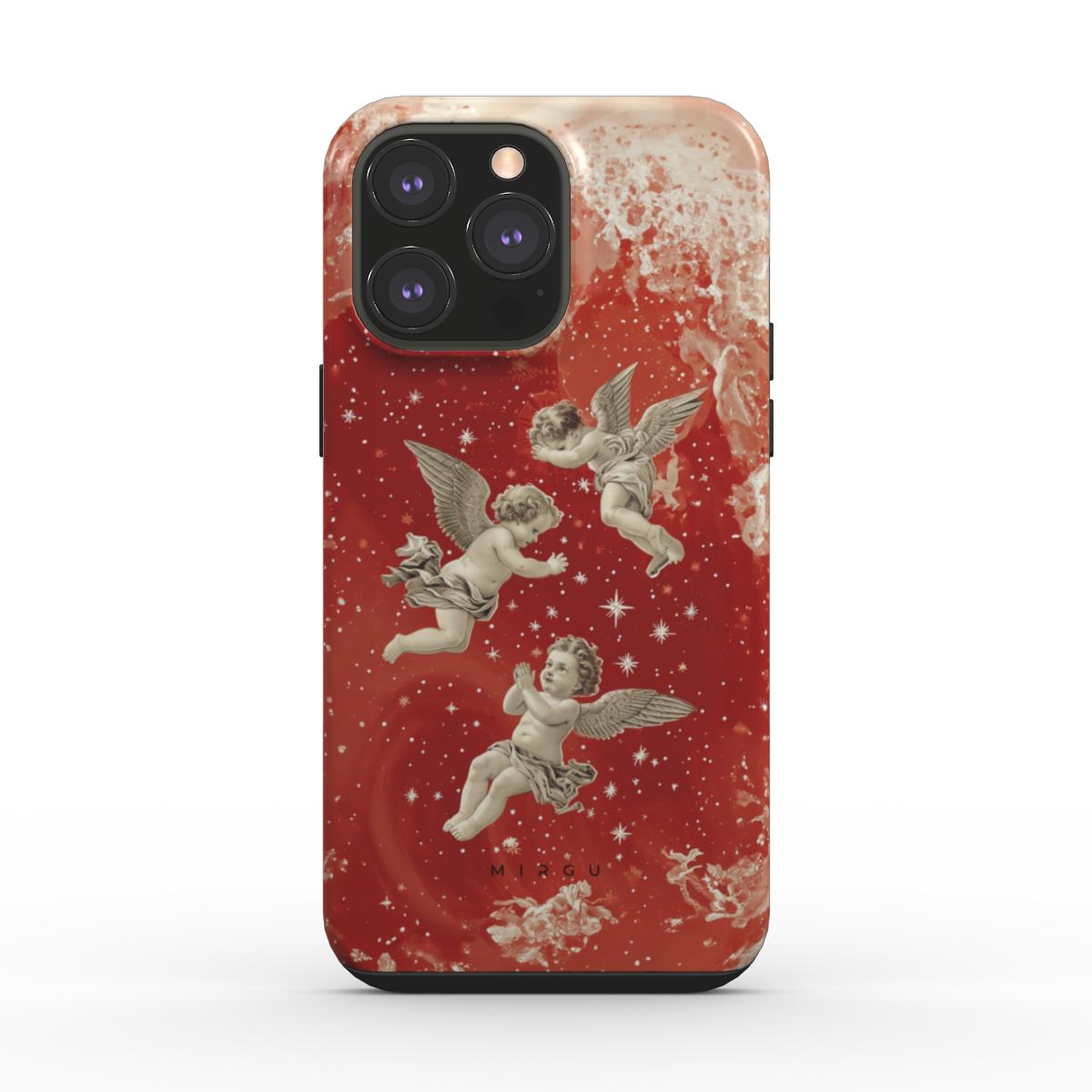 Cupid's Celestial Serenade - Tough Phone Case