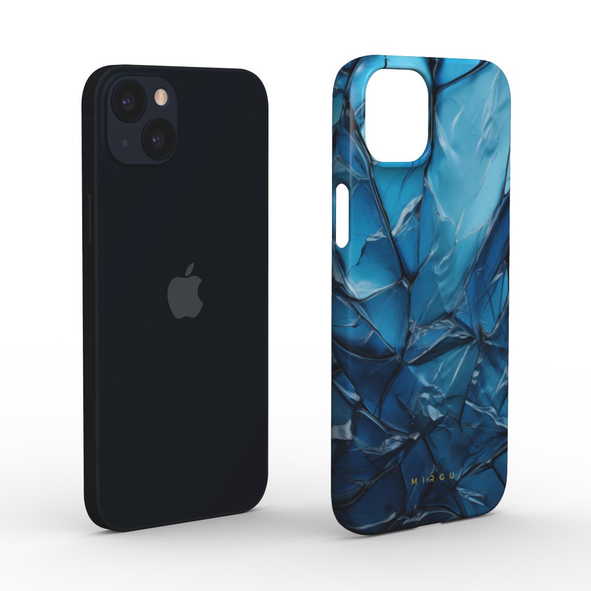 Icy Crystal Planet - Snap Phone Case