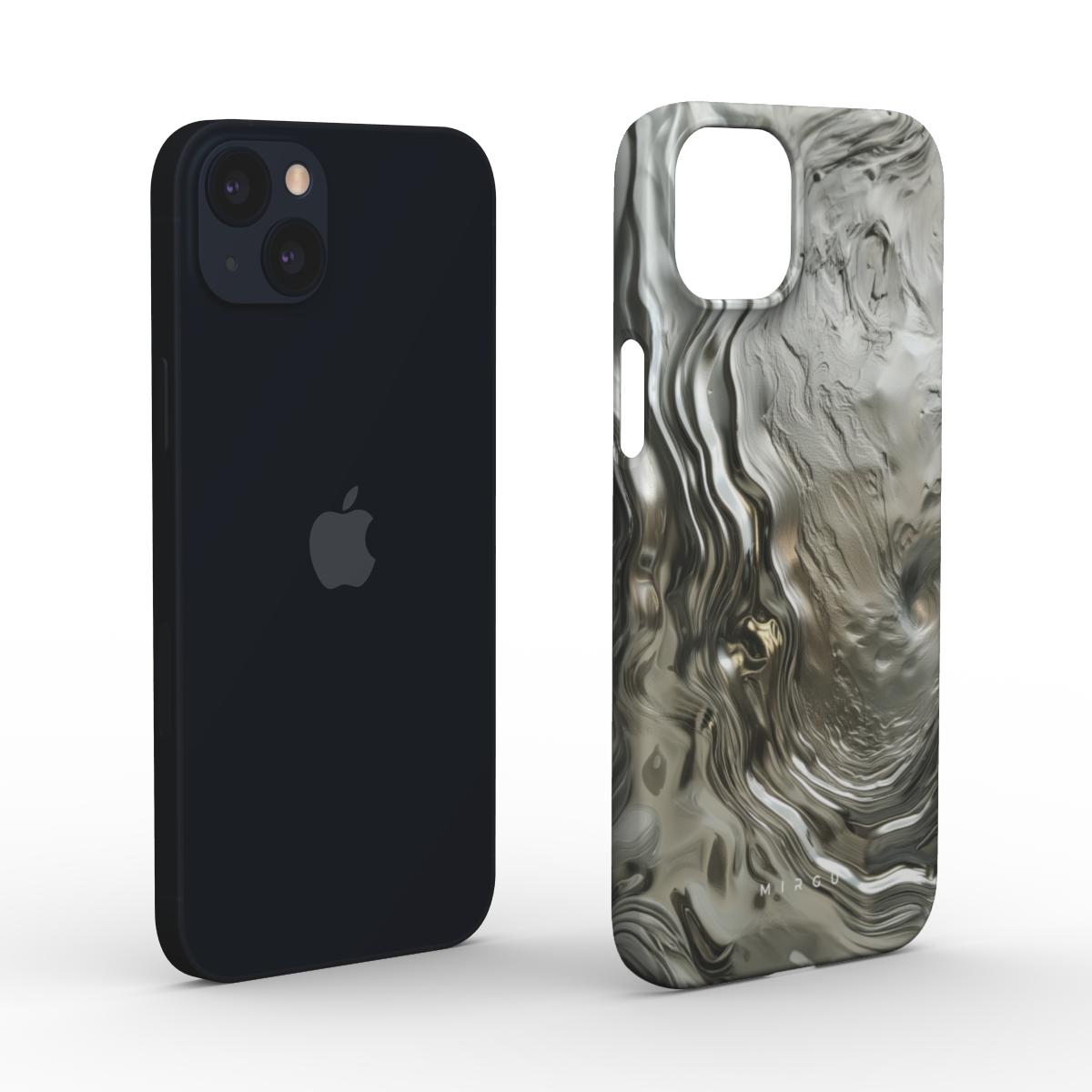 Silver Twists - Snap Phone Case