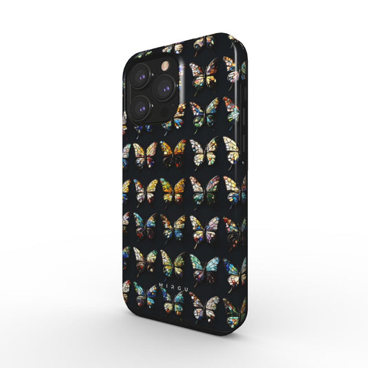 Glass Mosaic Butterflies - Tough Phone Case